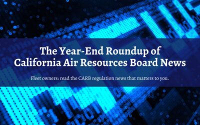 News that Matters to You — The Year-End Roundup of California Air Resources Board News