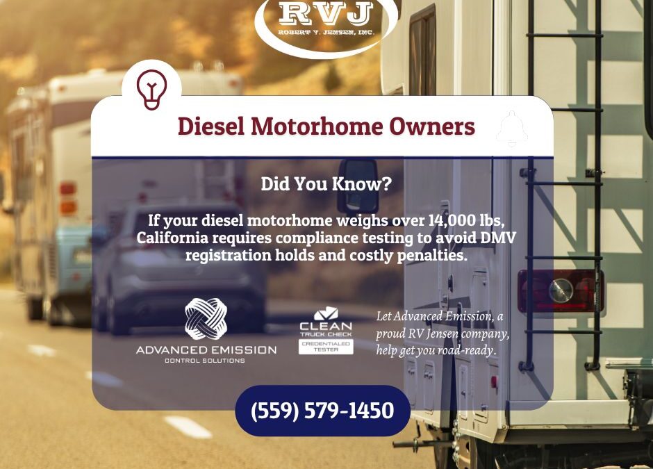 Motorhome Owners: What to Do Before Your Next Road Trip Clean Truck Check Requirements Explained